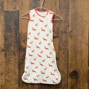 Kyte baby sleep sac 0-6 months 0.5 tog corgi’s